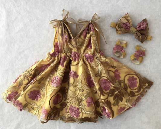 Isabelle buttercream Dress